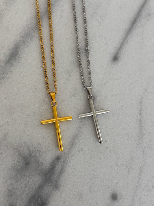 Large Cross Necklace | Chansuttpearls