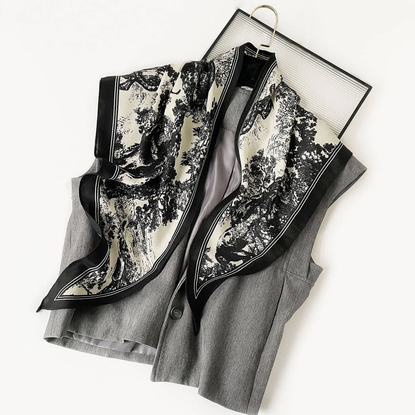 Amazon Forest Toile Scarf (3 Colors)