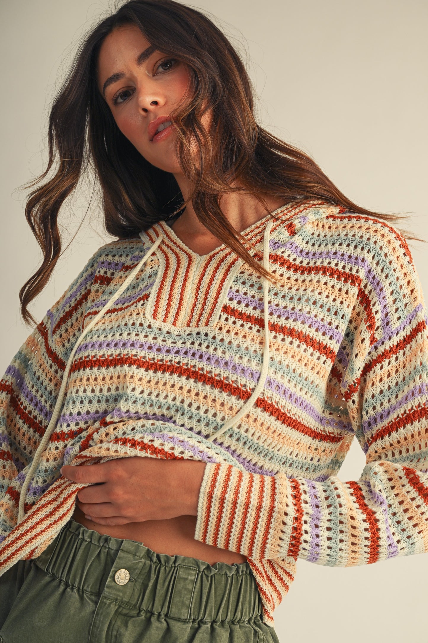 The Cora Knit Hoodie | LovLov