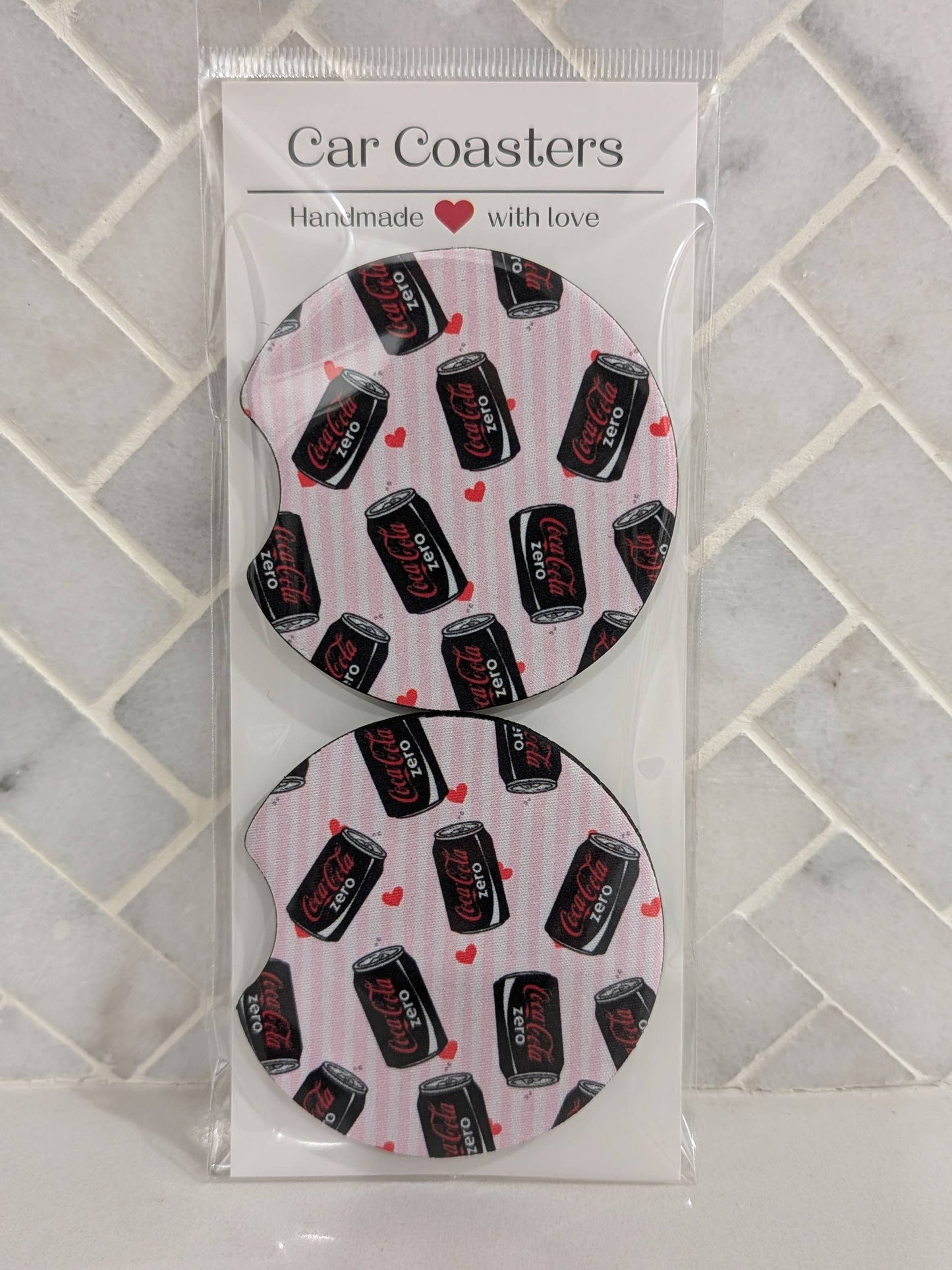 Zero C Soda Car Coasters