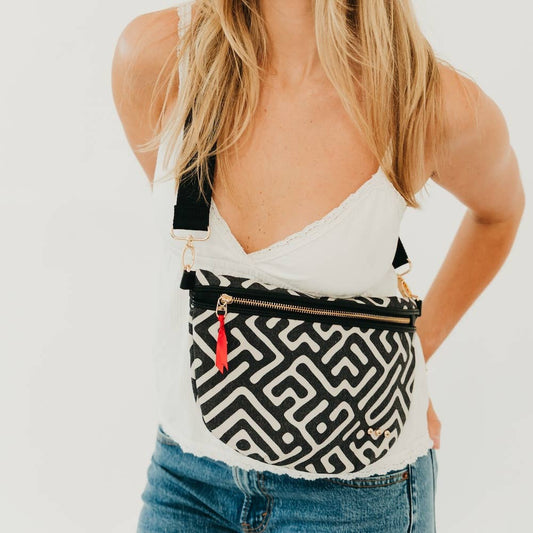 Callahan Canvas Printed Bum Bag