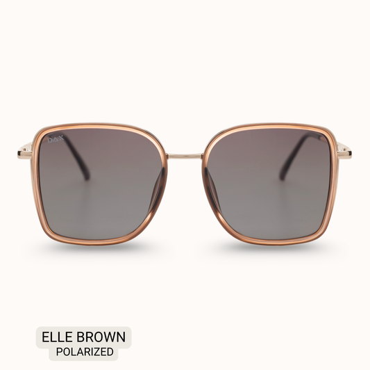 Elle - Women's Polarized Oversized Sunglasses