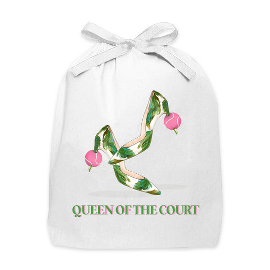 Queen of the Court Travel Shoe Bag