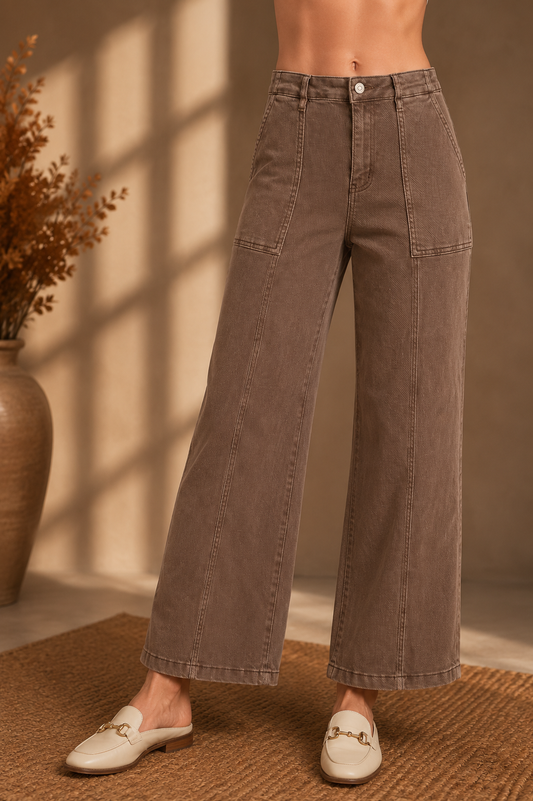The Brown Utility Jean