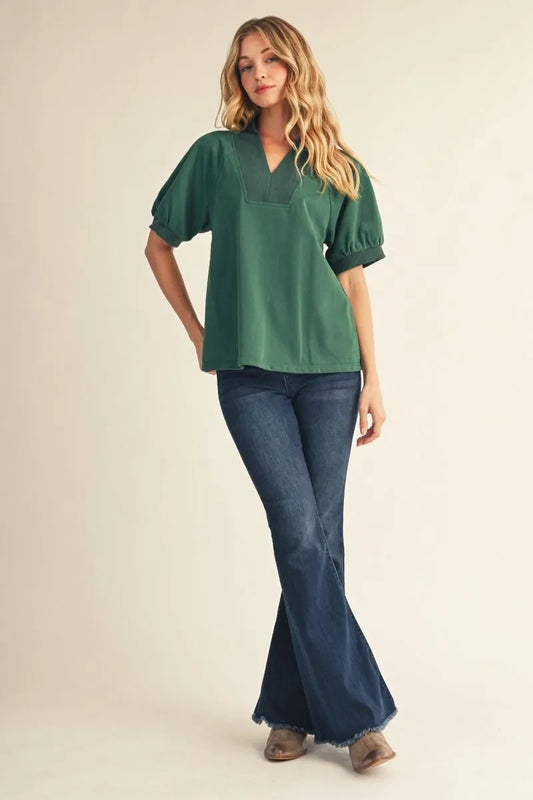 The Foster Top in Hunter | Jodifl