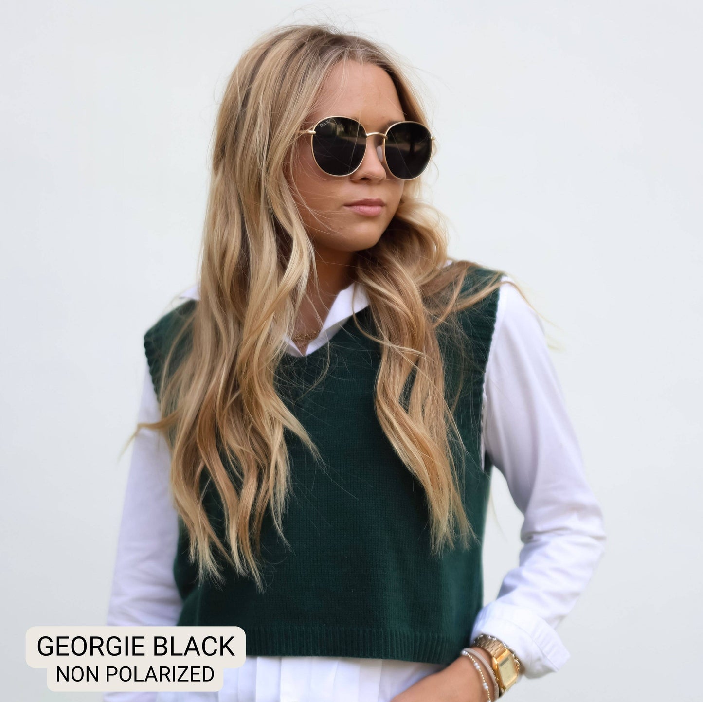 The Georgie Round Sunglasses | DAX Eyewear
