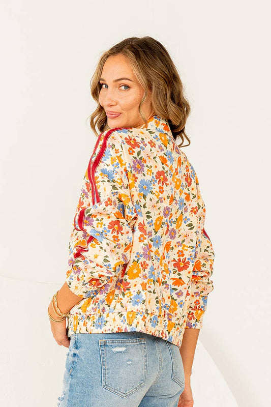 Wildflower Bomber Jacket | Sew In Love
