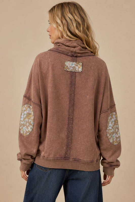 The Patch Loose Neck Top | J.nna