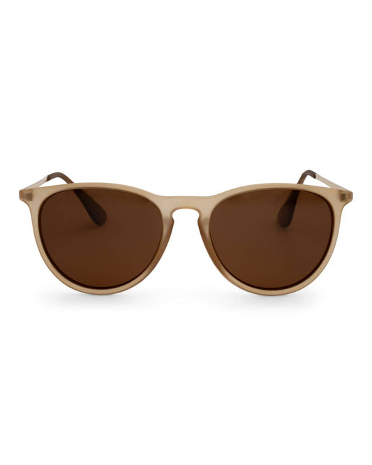 Midnight - Women's Polarized Medium Horn Sunglasses