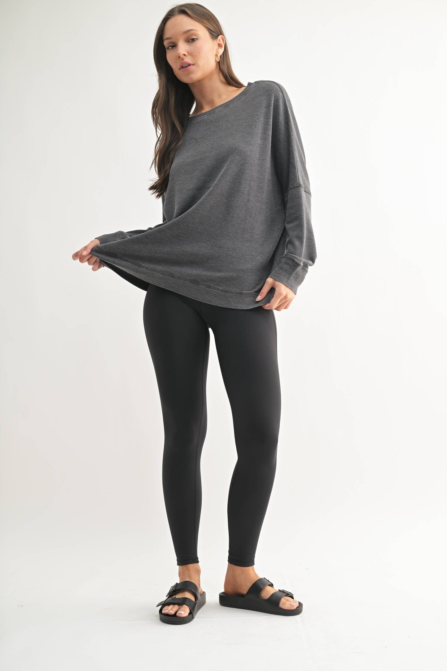 The Waffle Pullover | Mono B