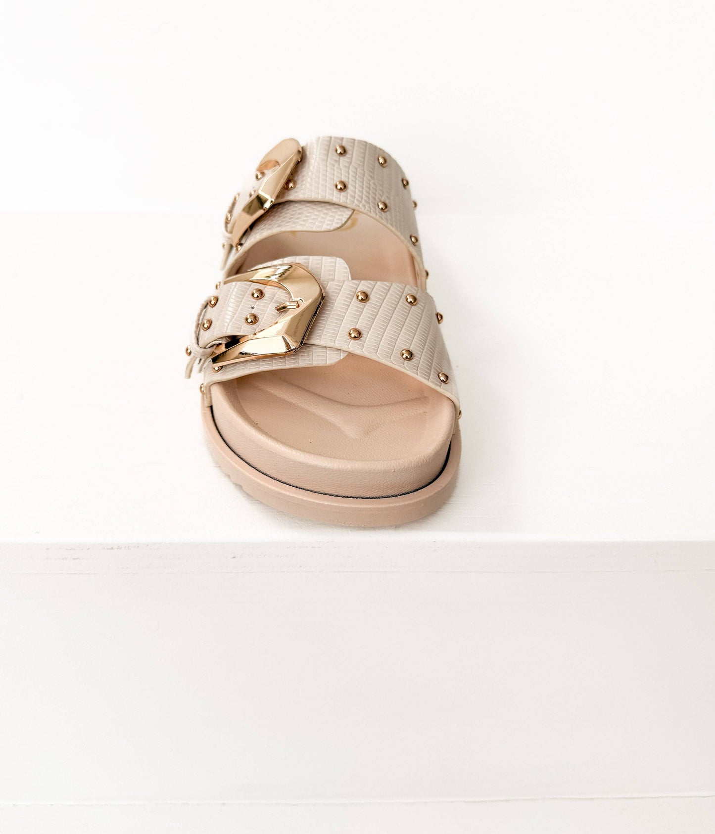 Marigold Sandals in Cream