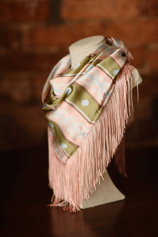 Tatum James Dots and Stripes Scarf