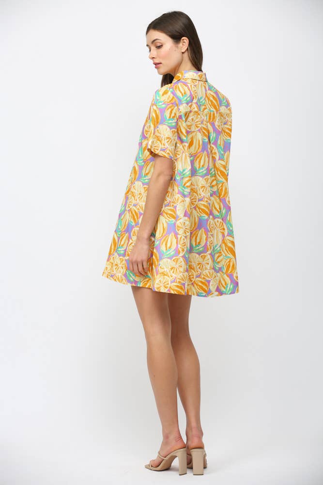 The Citrus Poplin Dress | Fate
