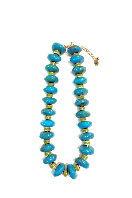 Beulah Necklace- Turquoise