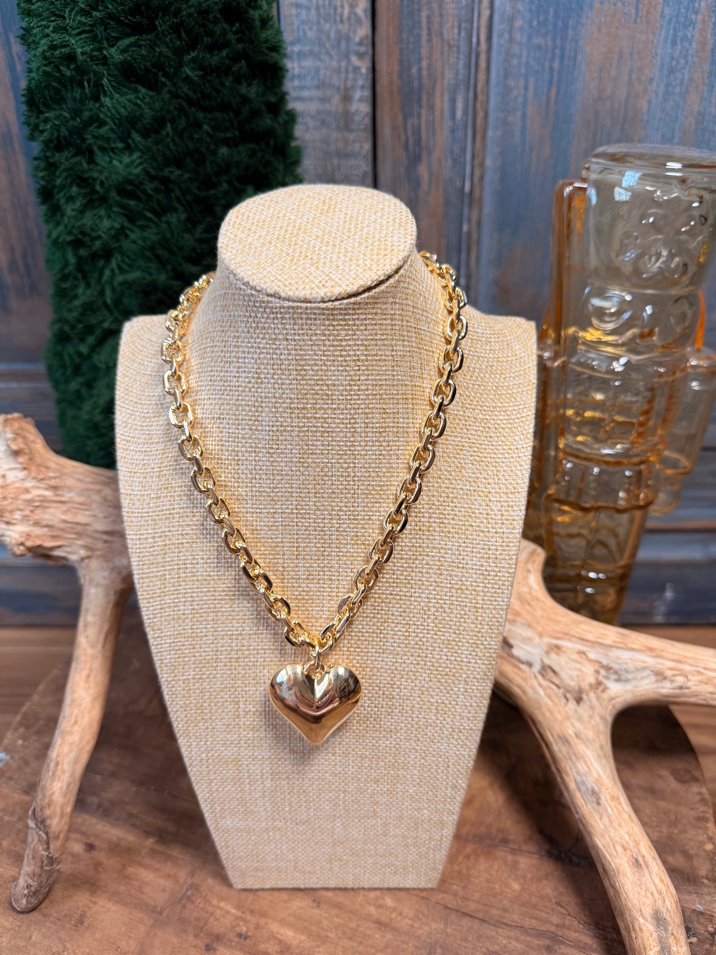 The Goldie Puff Heart