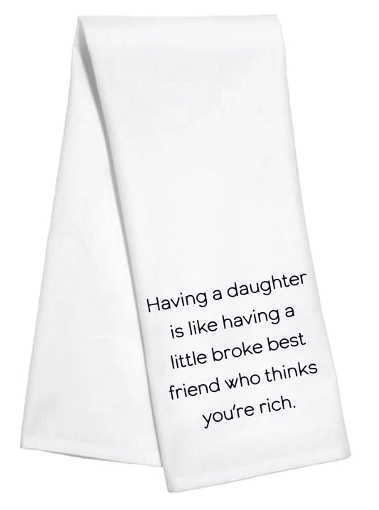 Kitchen Towel - Broke Best Friend