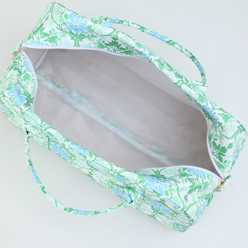 Floral Weekender Duffel Bag Heirloom Garden