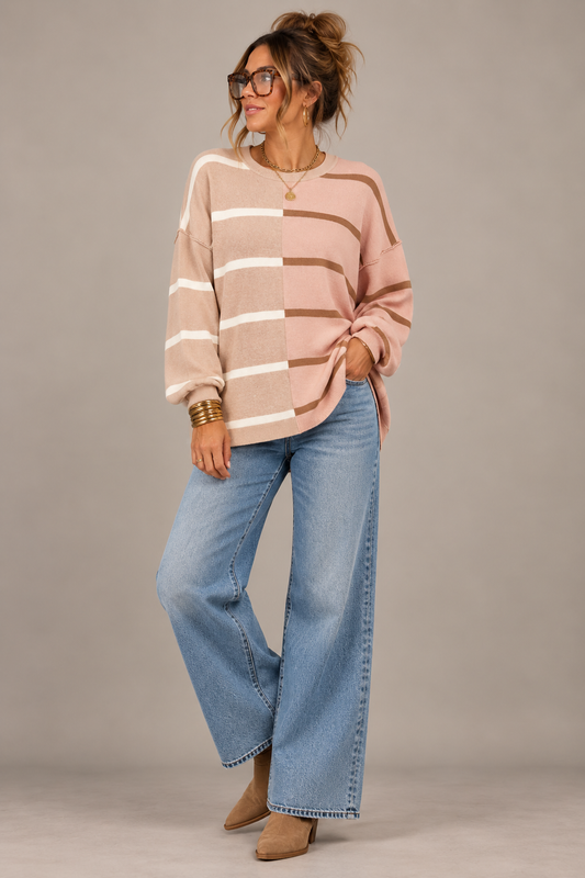 The Bea Block Knit | Fate
