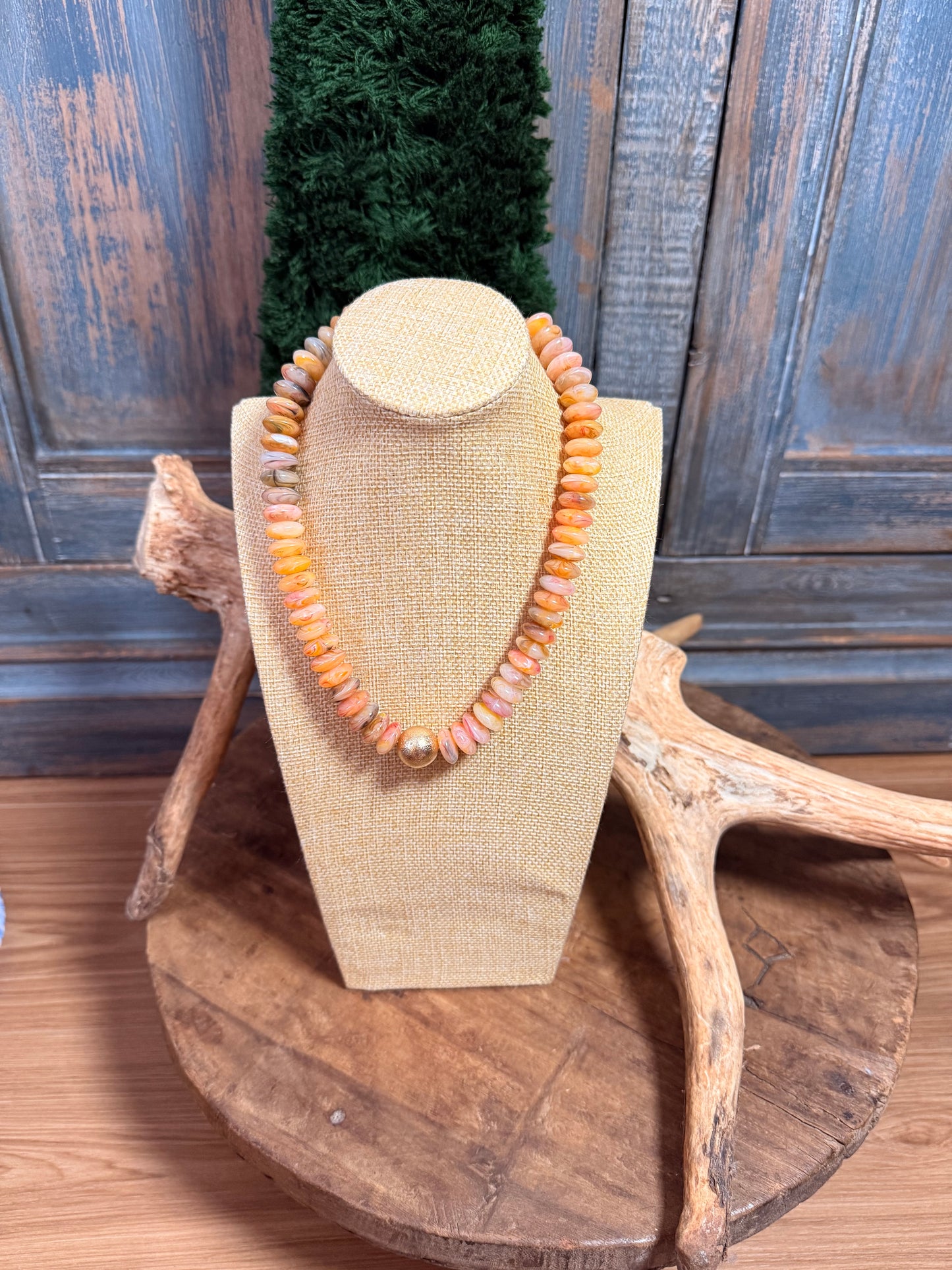 Golden Hour Statement Necklace