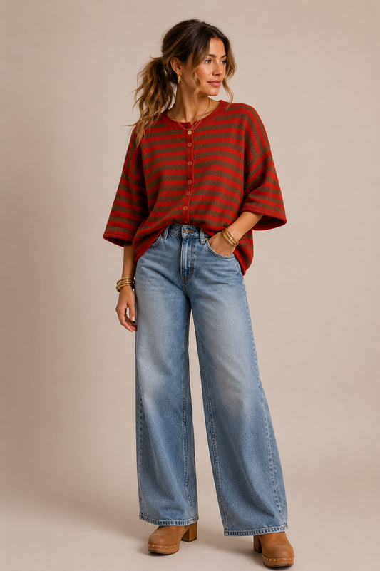 The Kit Knit Short Sleeve Cardigan | 3 Colors | By Together