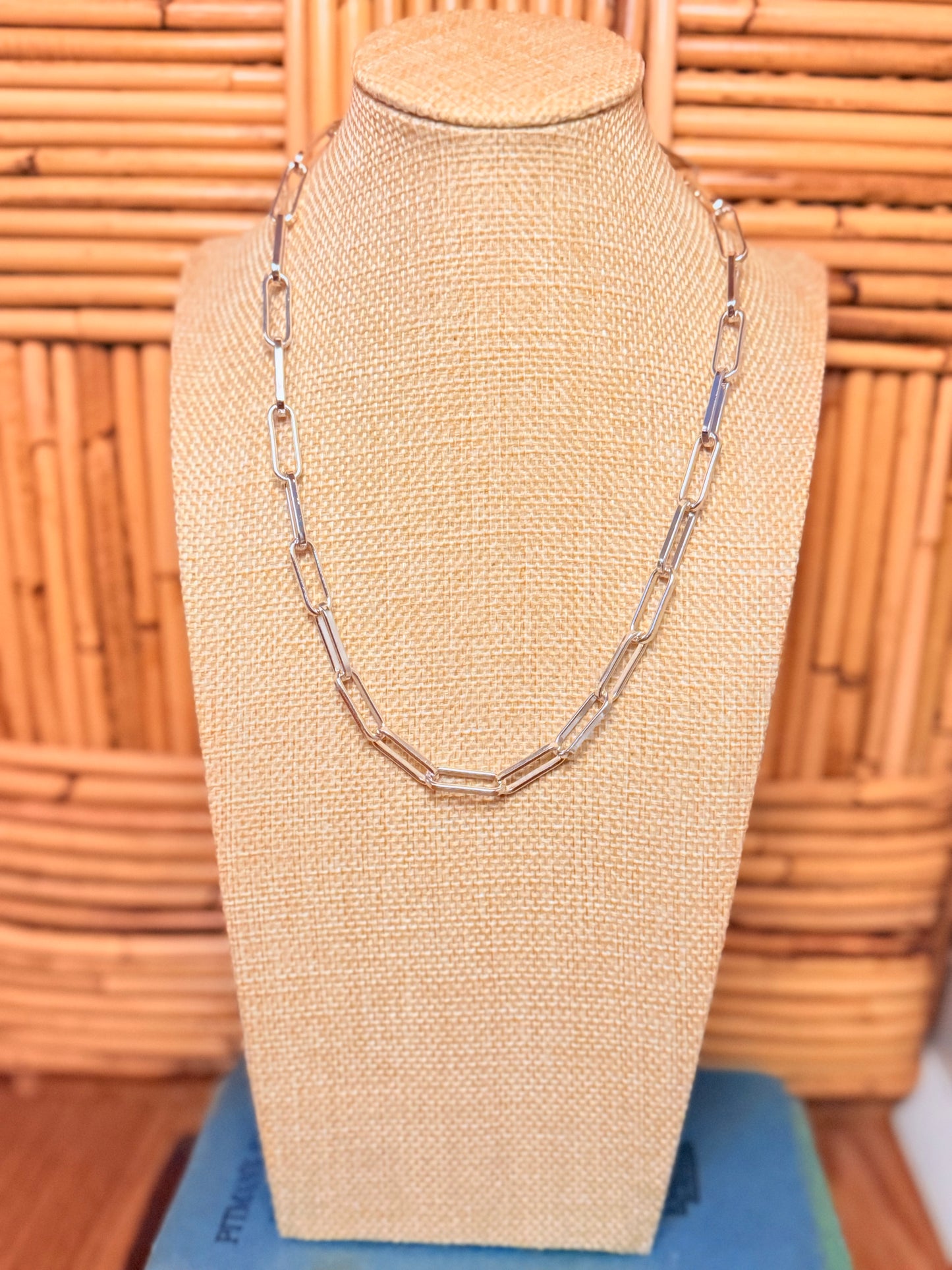 Silver Link Layering Necklace