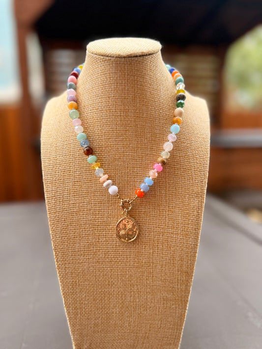 Mini Butterfly Charm Necklace