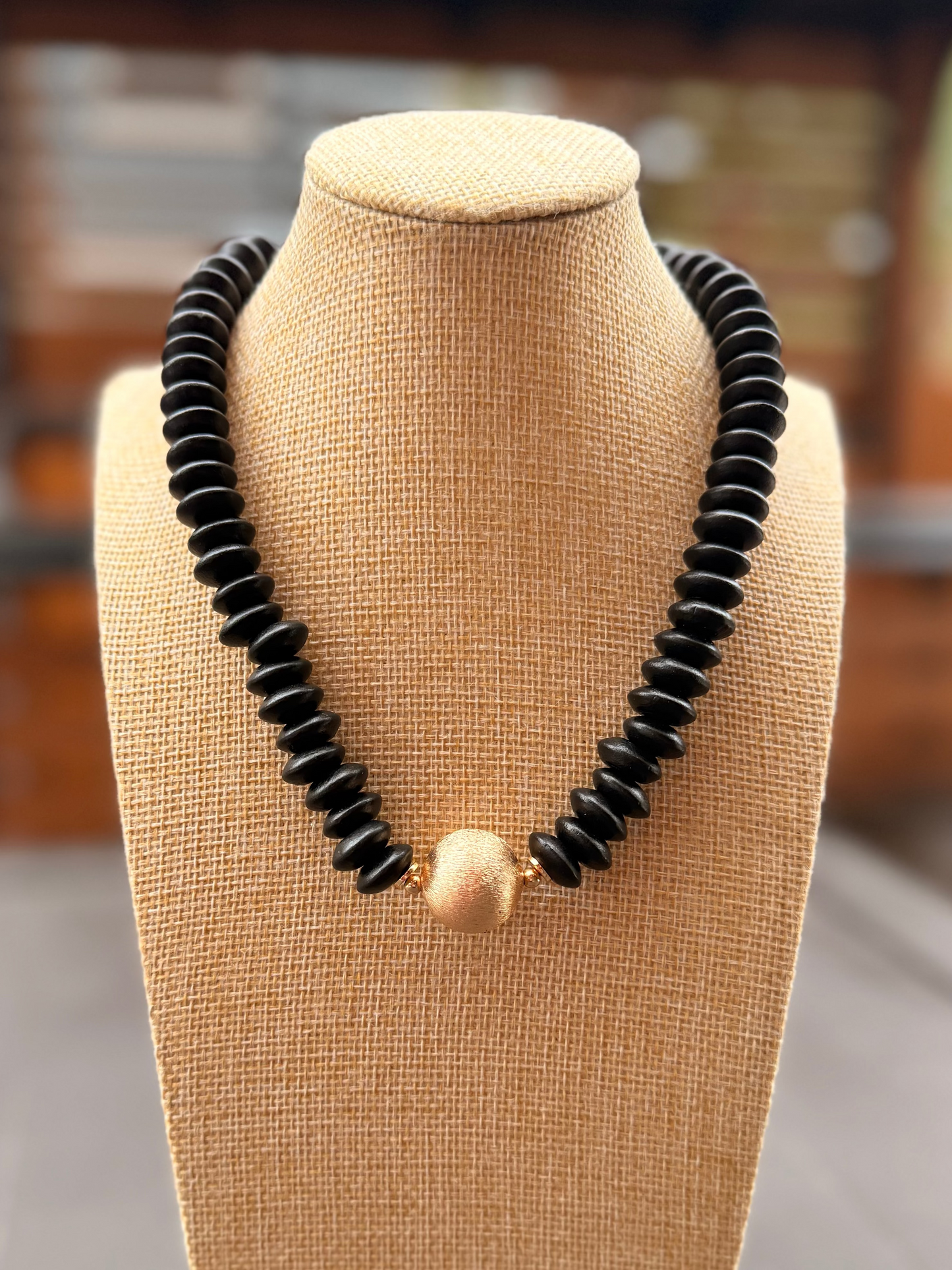 Coconut Wood Necklace