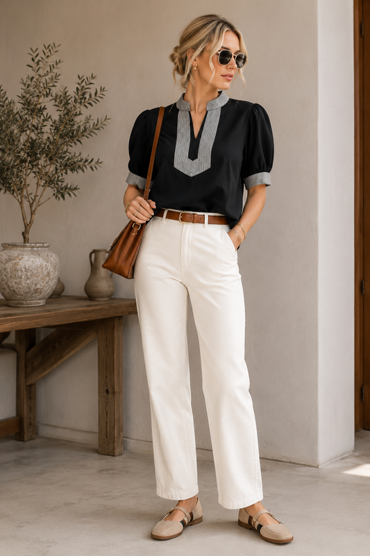 The Not Basic Black Top | Jodifl