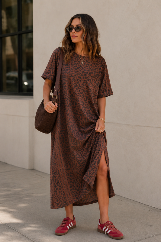 Wild Thing Leo Track Dress| Hip Eagle
