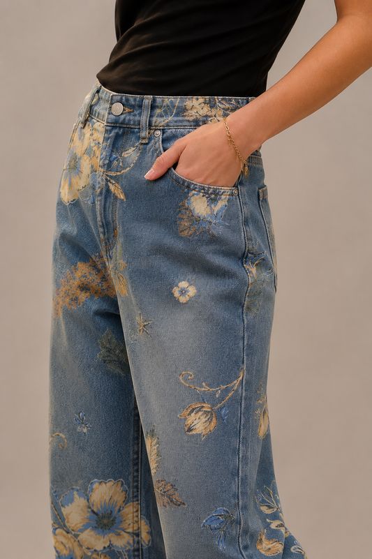 The Painted Denim | Blue B