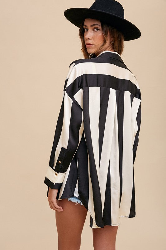 The Cecil Satin Top | Anniewear