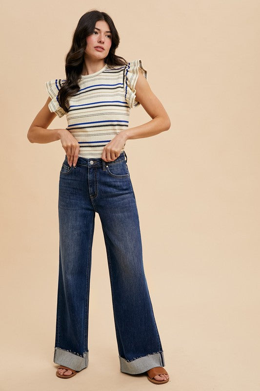The Huck Cuff Jean | Anniewear