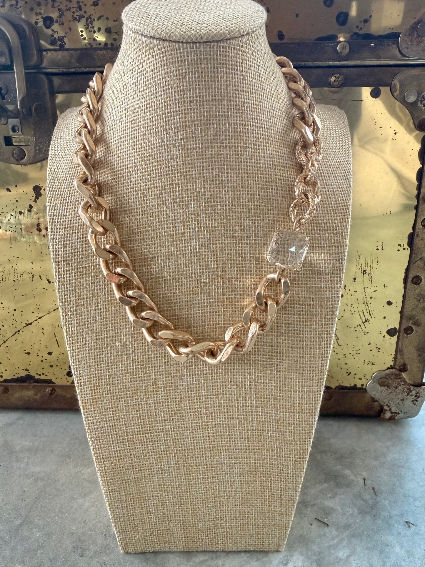 Ice Block Chain Necklace