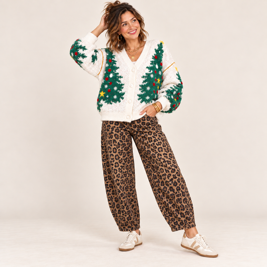 Merry Pine Knit Cardigan | Mello
