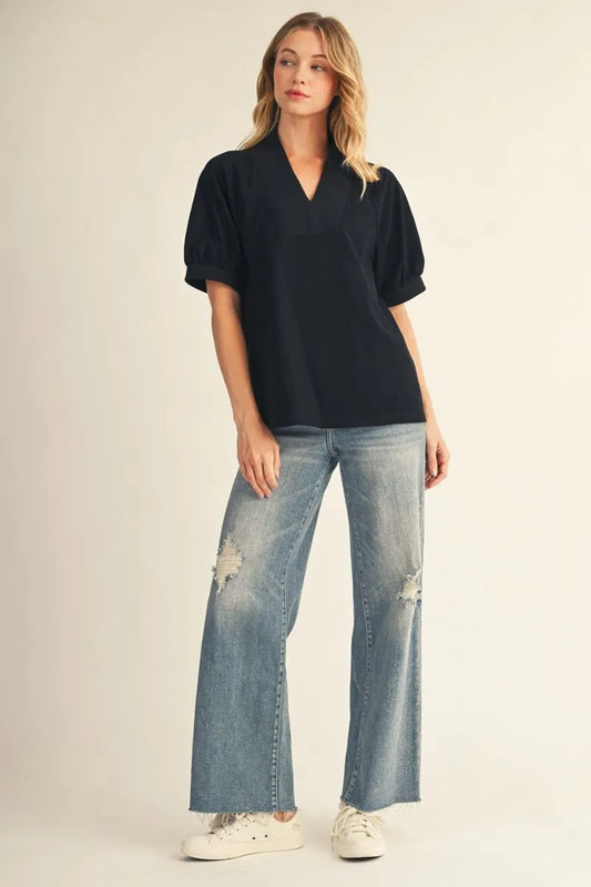The Foster Top Black | Jodifl