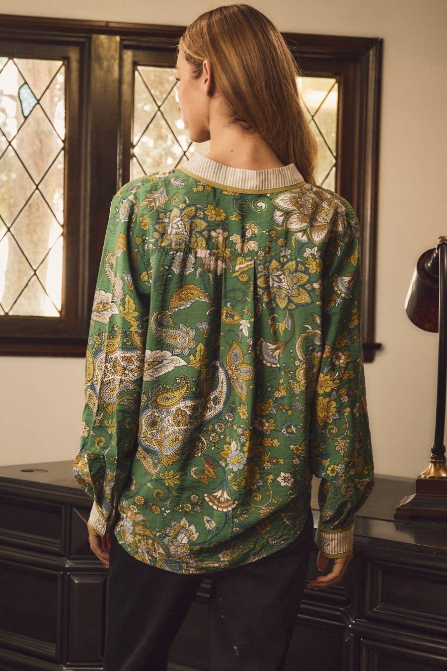 Paisley Printed Blouse