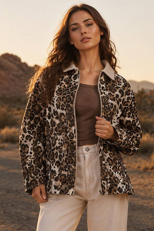 The Leopard Barn Jacket | Very J