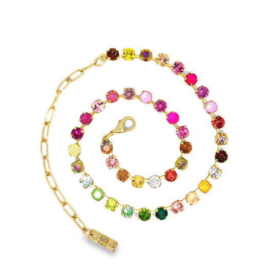 TOVA Sarina Necklace in Pink Ombre