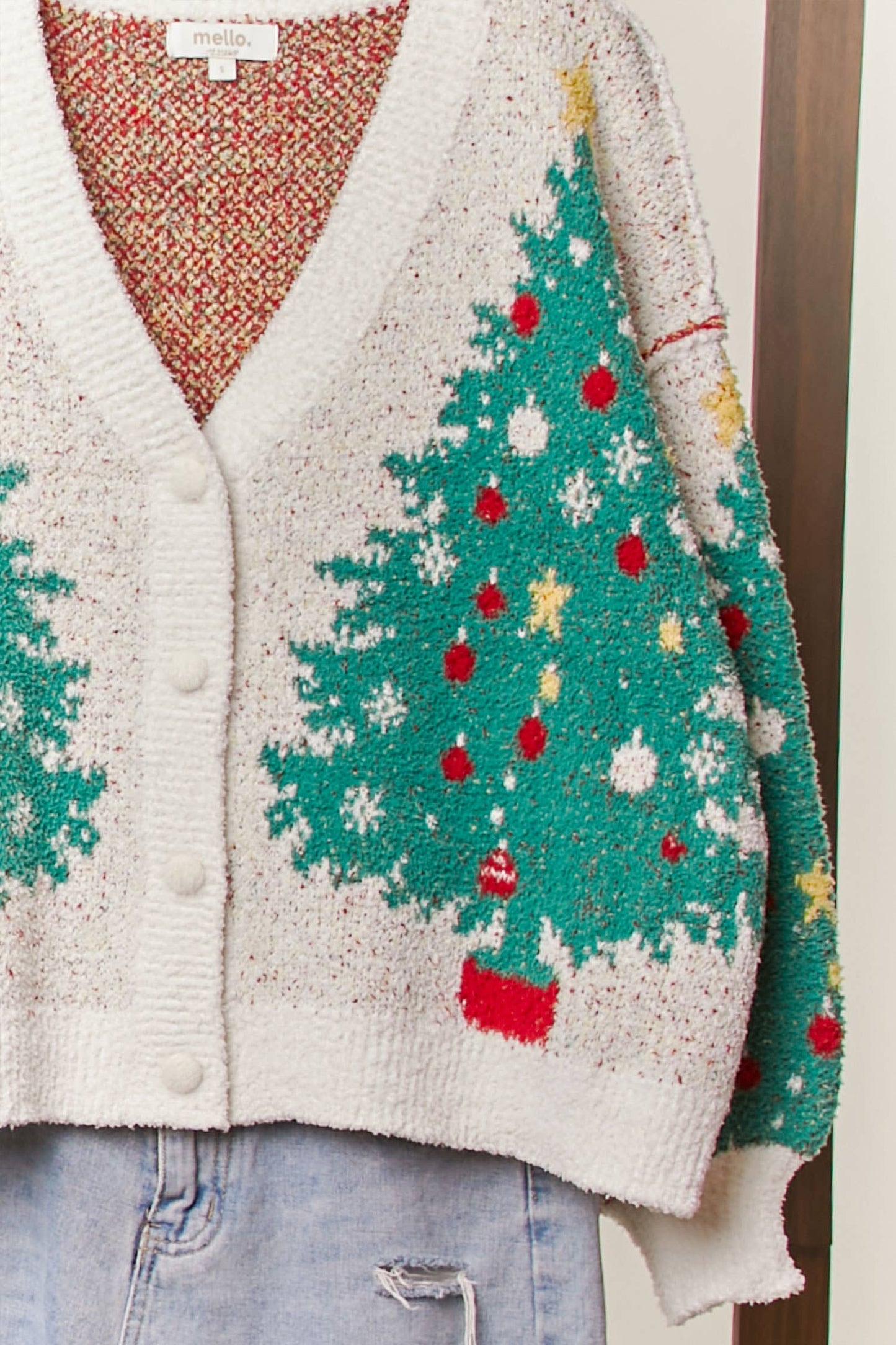Merry Pine Knit Cardigan | Mello