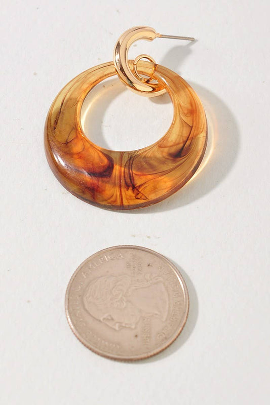 Tortoise Earrings