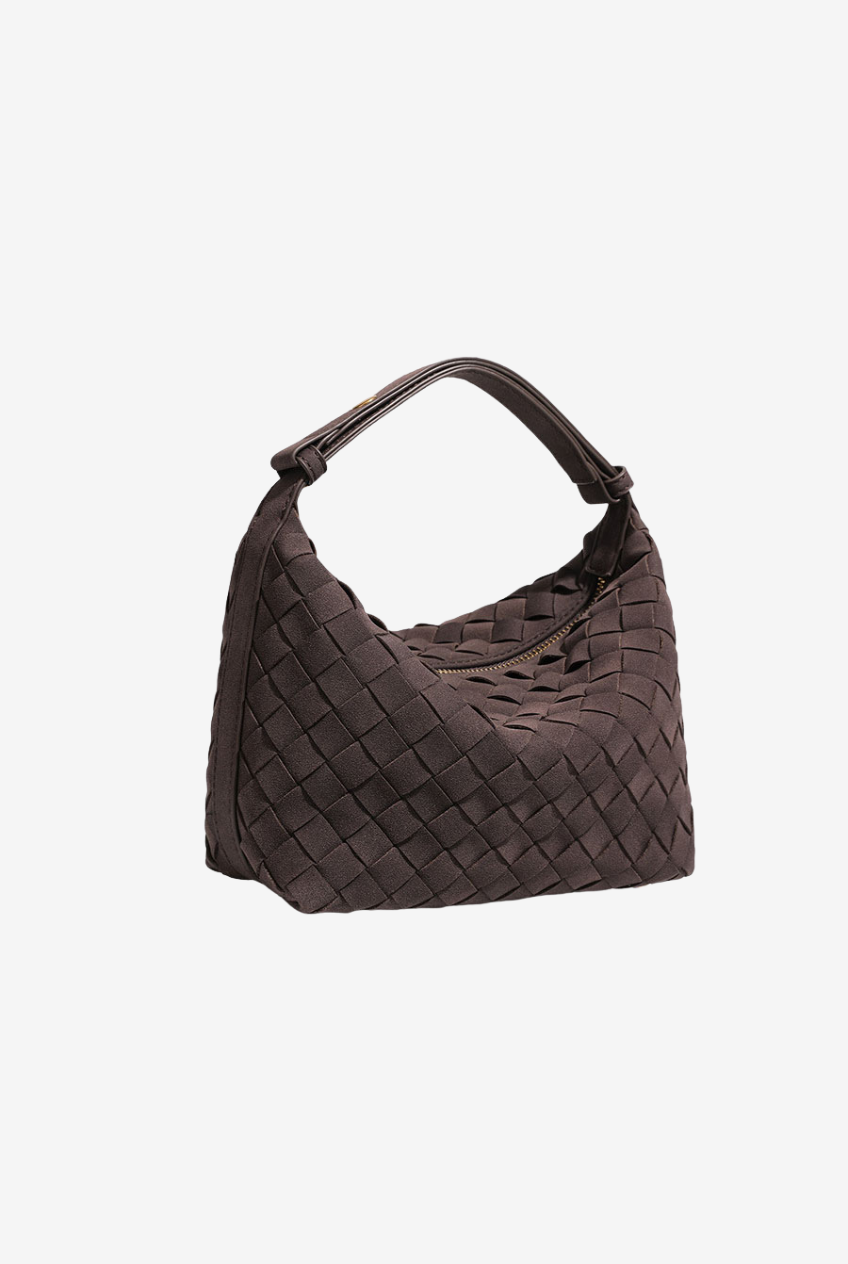 Woven Suede Bag | 3 Colors
