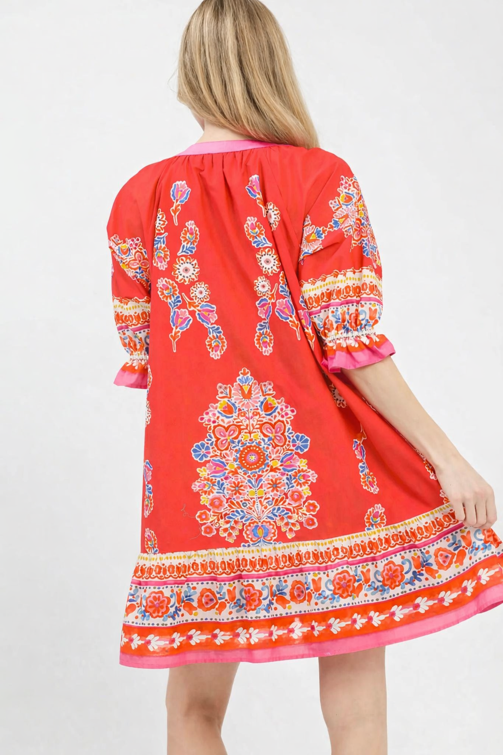The Kayla Henley Dress | Umgee