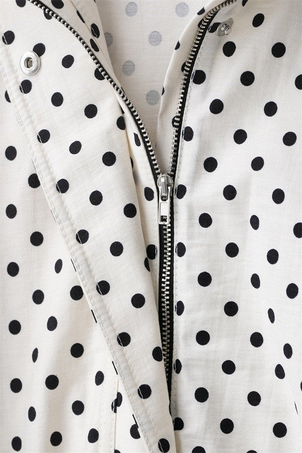 The Polka Dot Lightweight Jacket | Sunday Up