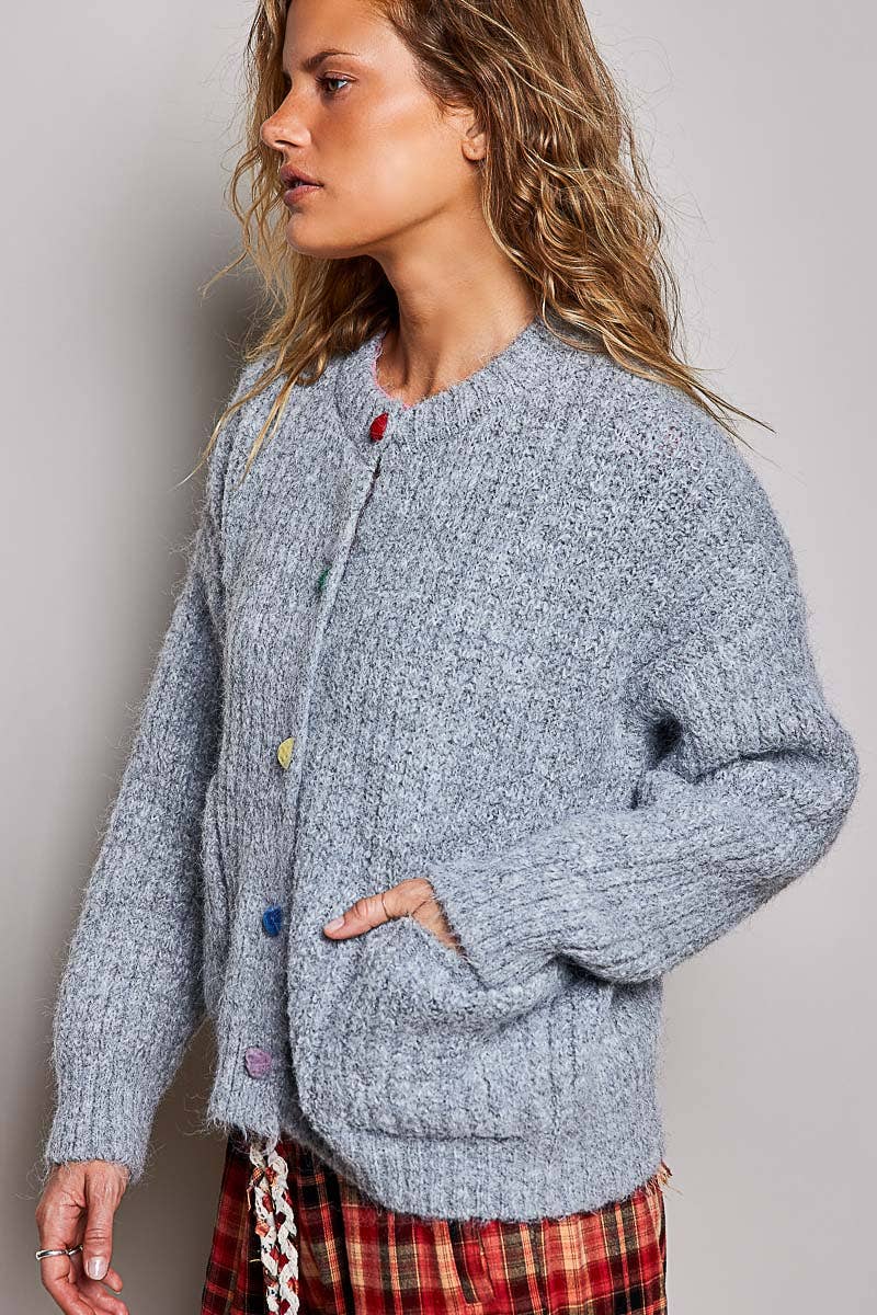 Cozy Color Cardi | POL