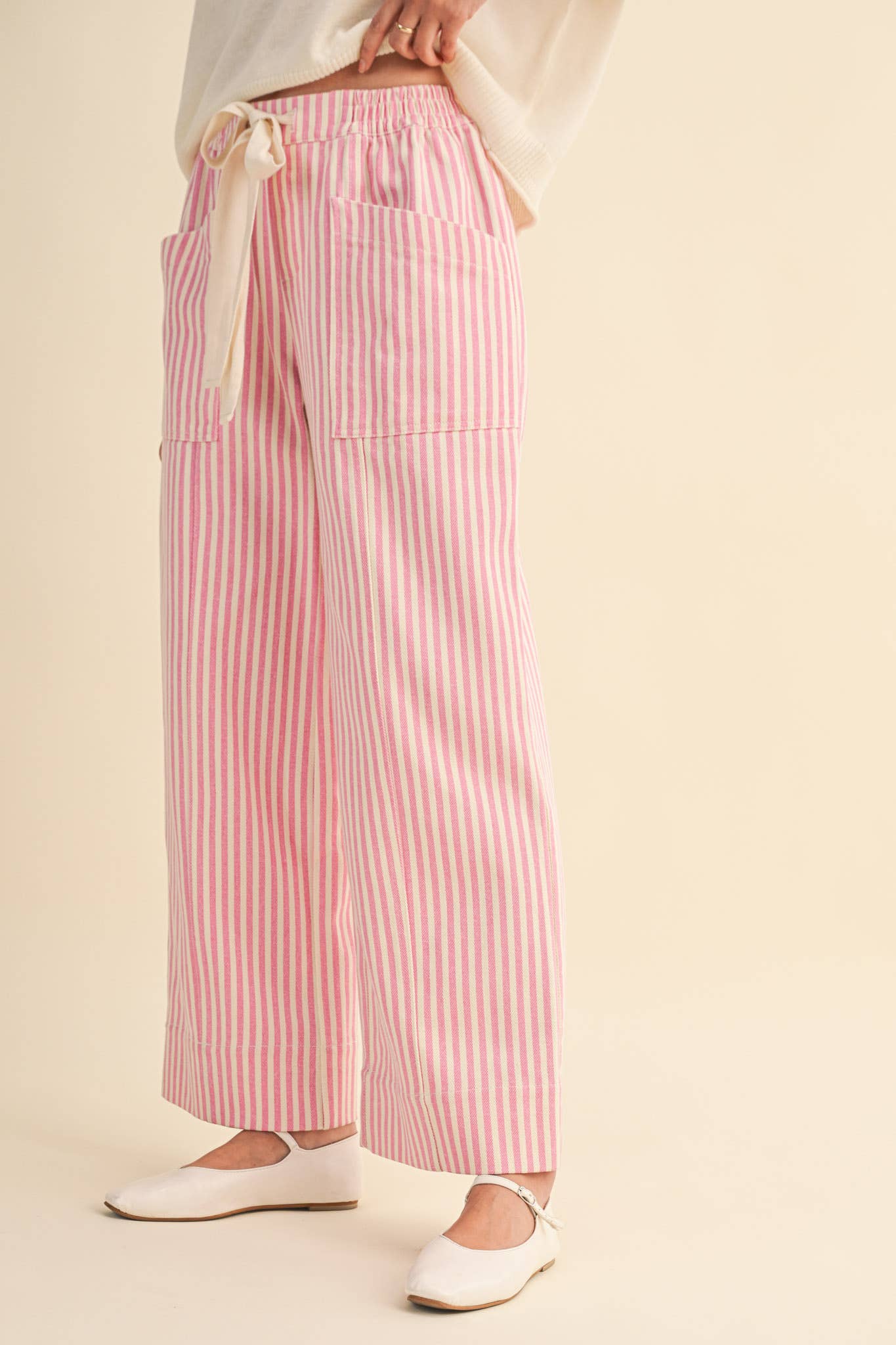 Kimber Pink Stripe Pant | &Merci