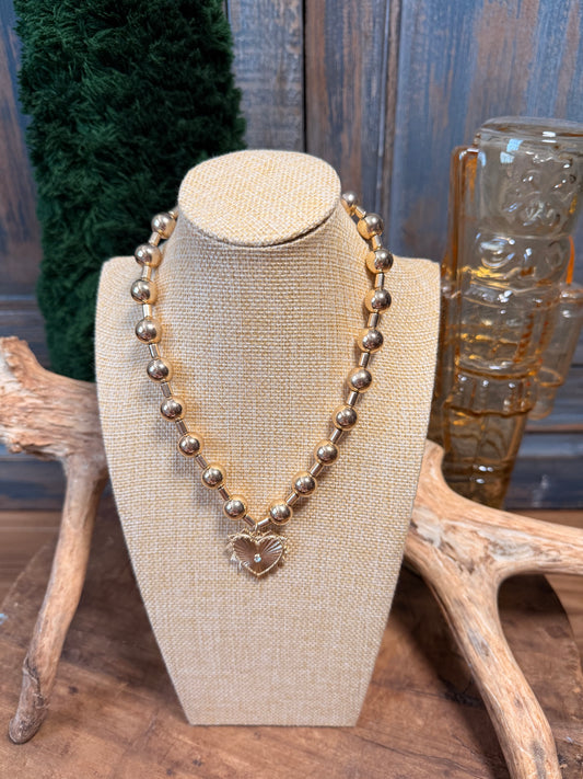 The Bead of the Heart Necklace