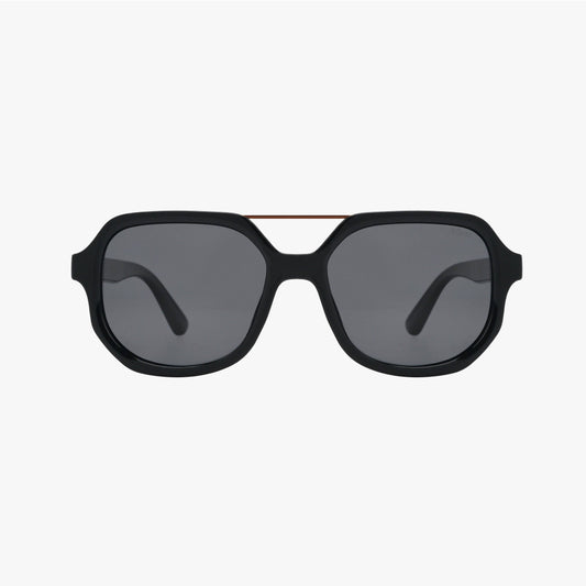LUNA MIDNIGHT Polarized Square Designer Fashion Sunglasses