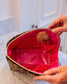 Capri Large Pouch Spotted Patent