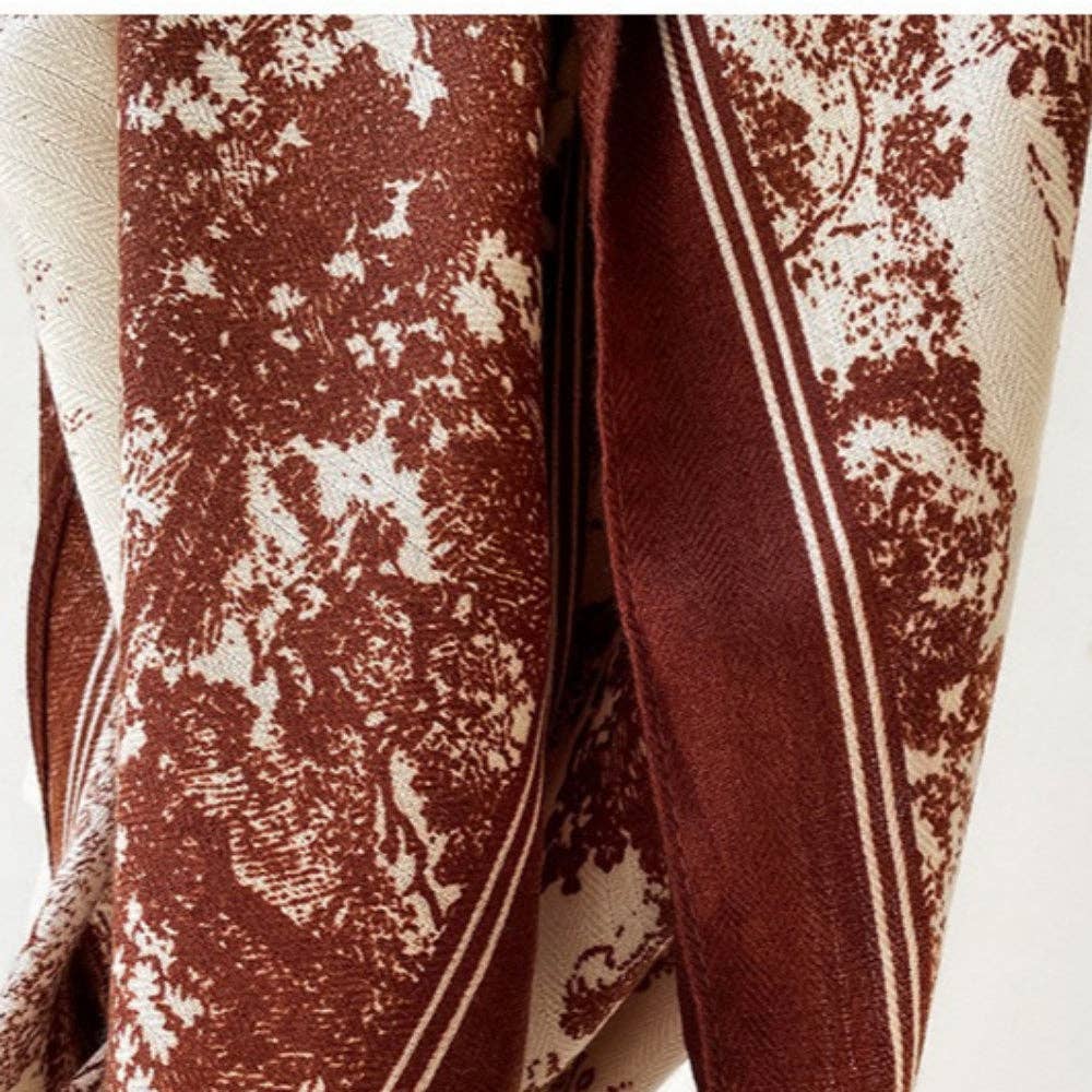 Amazon Forest Toile Scarf (3 Colors)