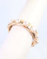 Allie Hammered Gold Stretch Bracelet Pearl